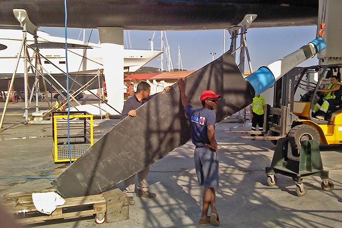 Rudder Servicing
